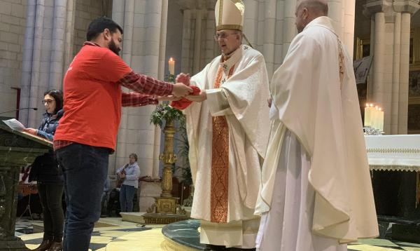 cardenal osoro con Cáritas Madrid